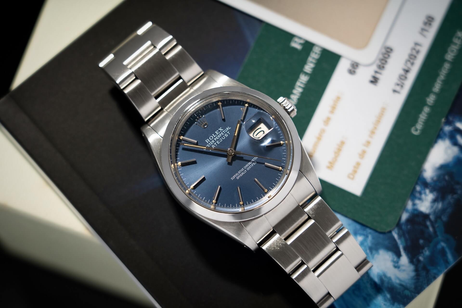 ‘Denim Blue’ Datejust w. Papers