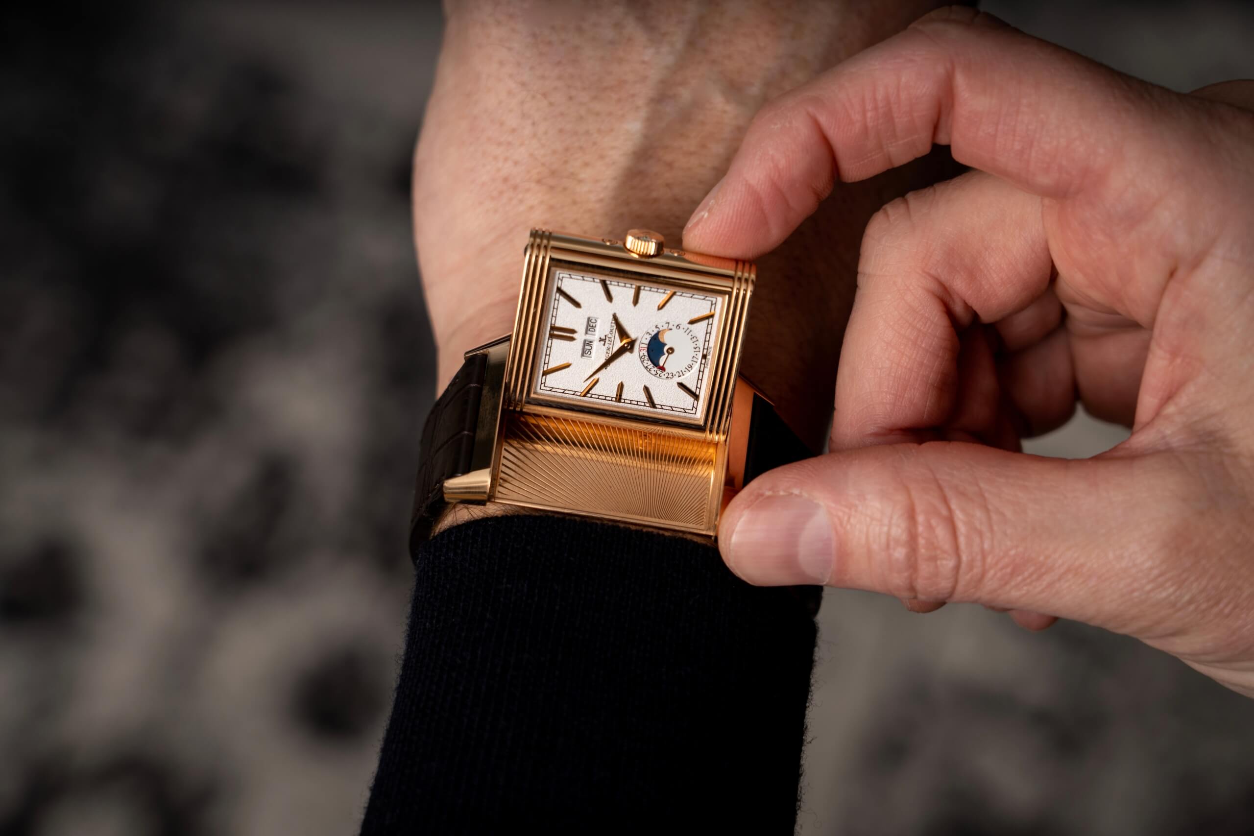 Reverso Tribute Duoface 18k