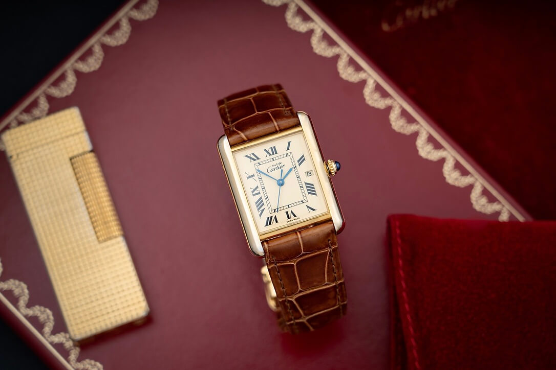 Cartier Tank Lemon Dial