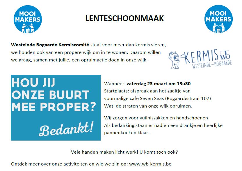 Lenteschoonmaak