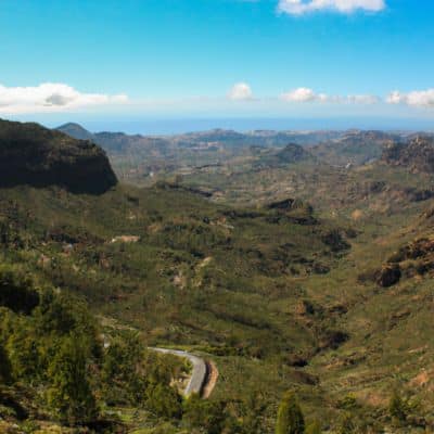 A breathtaking view of the scenic landscape of Gran Canaria, inviting readers to explore the alternate guide to holiday destinations in our whimsical blog.