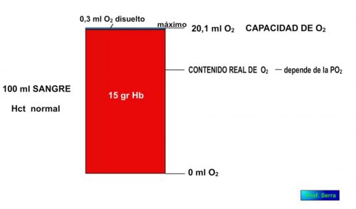 Saturación de oxígeno