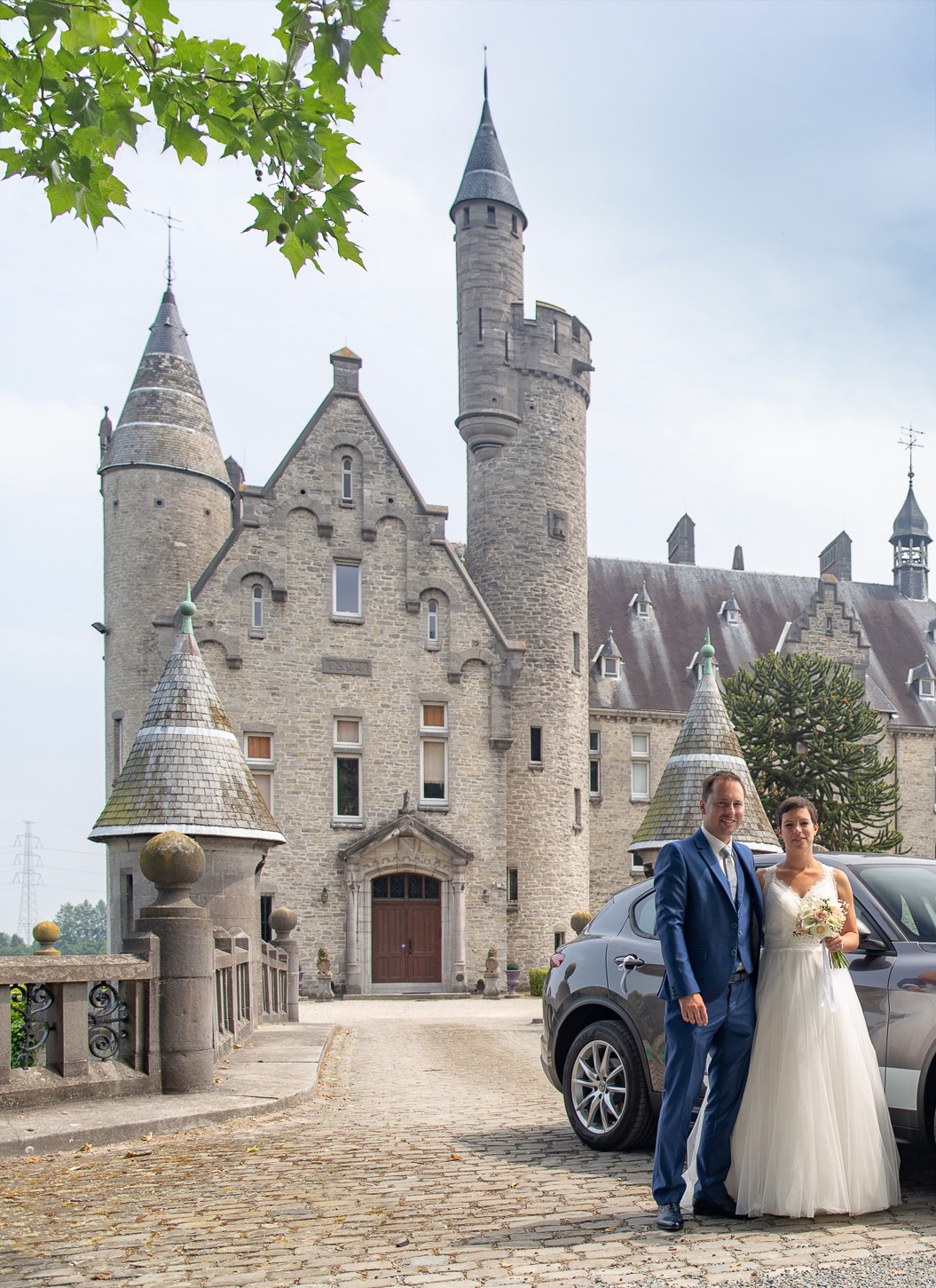 Huwelijksfotografie Bornem Kasteel Marnix de Sainte-Aldegonde