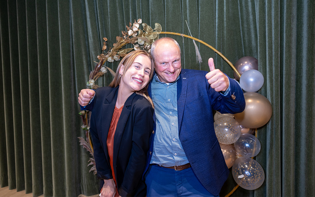 Voorbereiding Poseren met de gasten