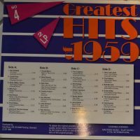 Various – Greatest Hits Of 1959 No.4.