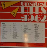 Various – Greatest Hits Of 1962 No.7.