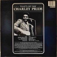 Charley Pride – That’s My Way.