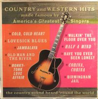 George McCormick, Rusty Adams – Country And Western Hits Made Famous By America’s Greatest Singers (Hank Williams & Ernest Tubb).