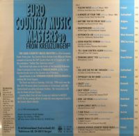 Various – Euro country music masters ´90.