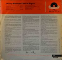 Werner Müller And His Orchestra – Cherry Blossom Time In Japan.