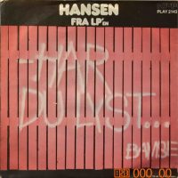 Bamses Venner – Har Du Lyst / Hansen.