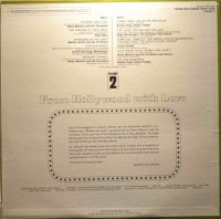 Arthur Fiedler / Boston Pops, Morton Gould, Al Hirt / Hugo Montenegro, Living Strings, Henry Mancini, Peter Nero – From Hollywood With Love Volume 2.