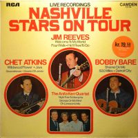 Chet Atkins / Bobby Bare / Jim Reeves / The Anita Kerr Singers – Nashville Stars On Tour – Live Recordings.