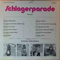 Orchester Teddy Martens – Schlagerparade.