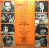 Various – Die Grossen 16 1967/68.