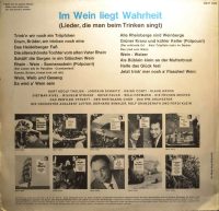 Various – Im Wein Liegt Wahrheit (Lieder, Die Man Beim Trinken Singt).