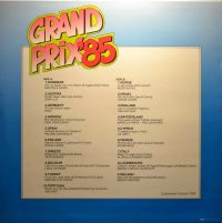 Various – Internationale Grand Prix ’85