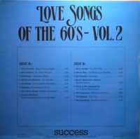 Various – Love Songs Of The 60’s – Vol 2.