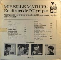 Mireille Mathieu – En Direct De L’Olympia.