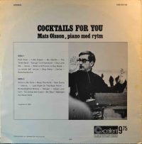 Mats Olsson – Cocktails For You.