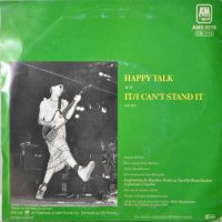 Captain Sensible’s – Happy Talk.