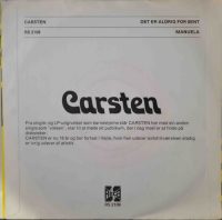 Carsten – Det Er Aldrig For Sent.