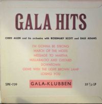 Chris Allen And His Orchestra With Rosemary Scott And Dale Adams – Gala Hits.(739).