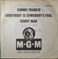 Connie Francis – Robot Man.