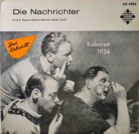 Die Nachrichter – Kabarett 1934.