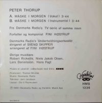 Peter Thorup – Måske I Morgen.