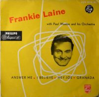 Frankie Laine With Paul Weston And His Orchestra – Frankie Laine.