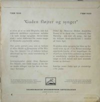 Various – Gaden Fløjter Og Synger (Den Gamel Gartners Sang).