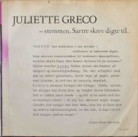 Juliette Gréco – Il N’Y A Plus D’Après / Jolie Môme.