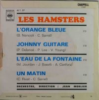 Les Hamsters – L’Orange Bleue.