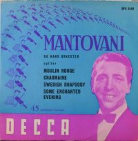 Mantovani Og Hans Orkester – Spiller Moulin Rouge.