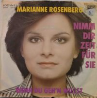 Marianne Rosenberg – Nimm Dir Zeit Für Sie.