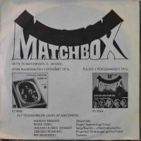 Matchbox – I En Sommernat.