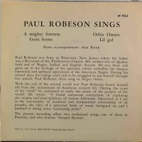 Paul Robeson – Sings.