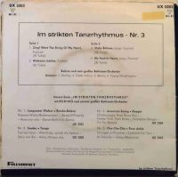 Rubino Und Sein Großes Ballroom-Orchester – Im Strikten Tanzrhythmus Nr. 3.