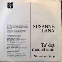 Susanne Lana – Ta det med et smil / Når solen står op.