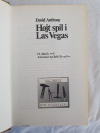 David Anthony – Højt spil i Las Vegas.