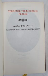Alexandre Dumas – Kvinden med fløjls halsbåndet.