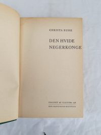 Christa Ruhe – Den hvide negerkonge.