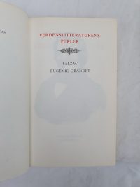 Honoré De Balzac – Eugénie Grandet.