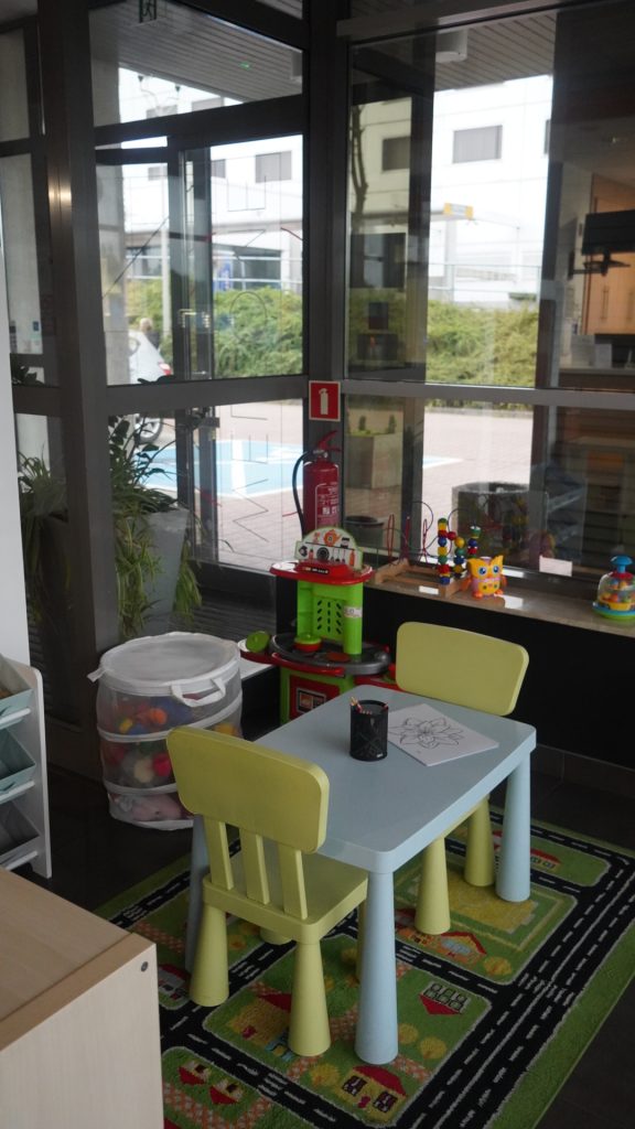 The play area for kids at IBIS Budget Katowice
