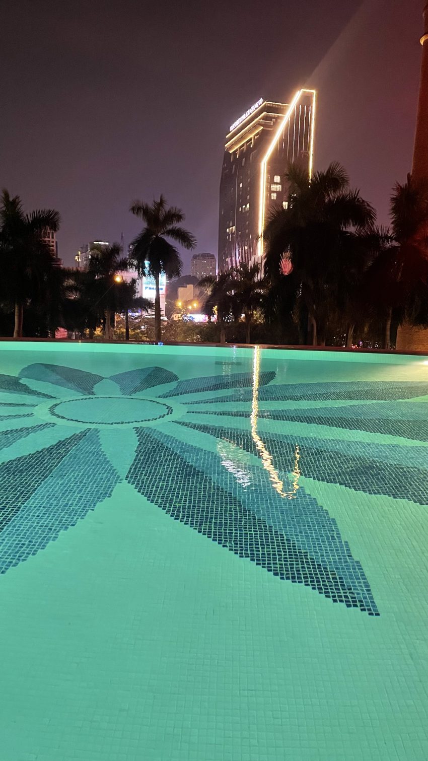 Swimming pool at Pullman Hanoi