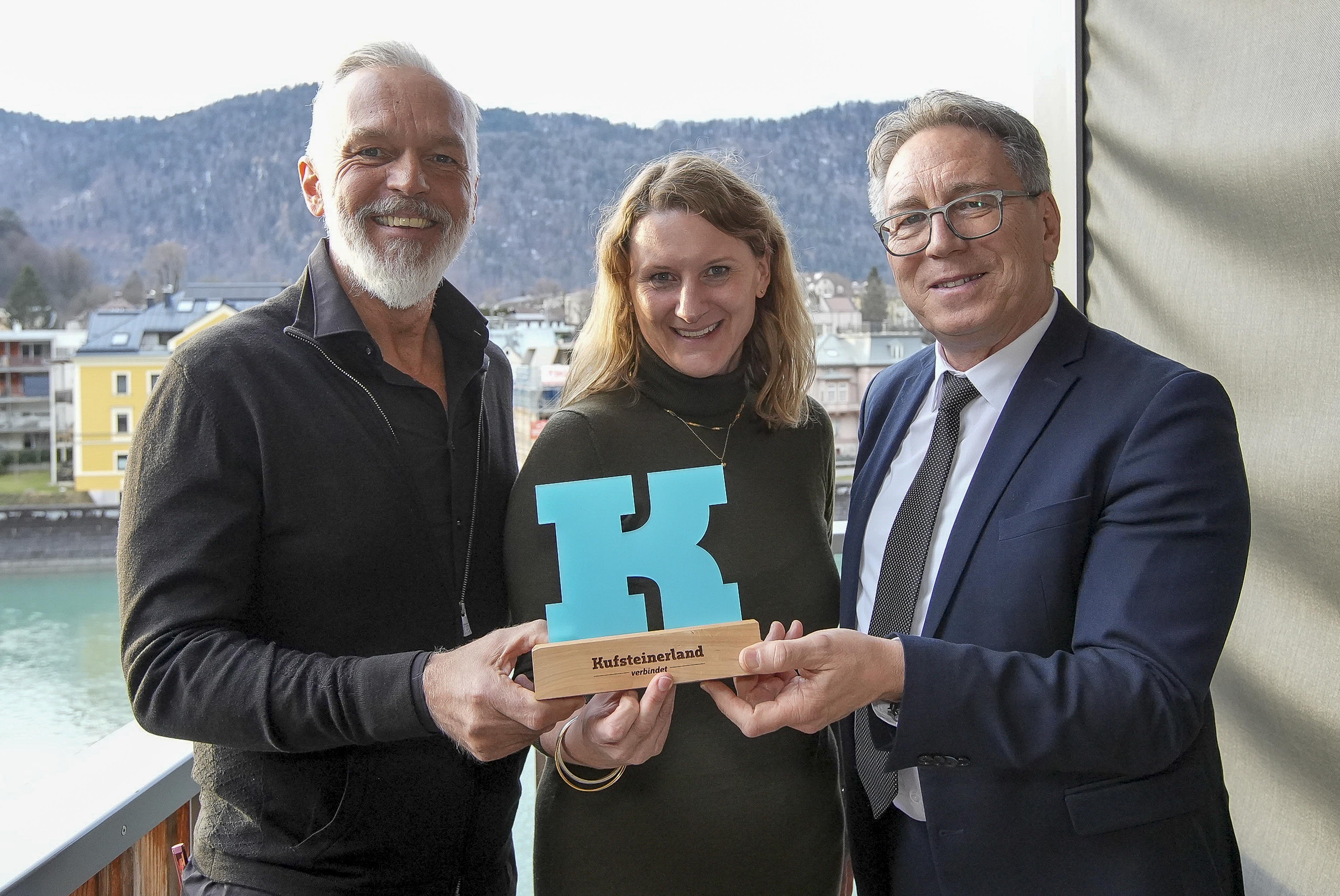 Tourismusdelegation aus dem Allgäu zu Gast im Kufsteinerland 19 Georg Hörhager, Astrid Dürr, Martin Krumschnabel