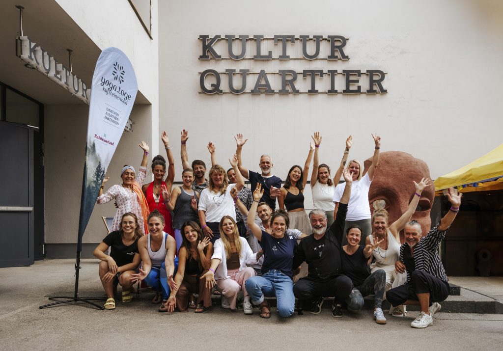 Yoga-Festival begeistert im Kufsteinerland: Asanas, Berge und Handpan-Klänge 21 Yoga Festival Kufsteinerland 2025, Team