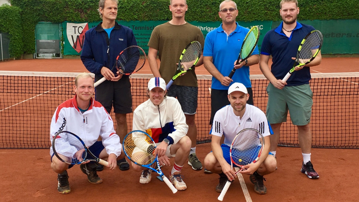 Erfolgreiche Saison für Weißenburger Tennisherren