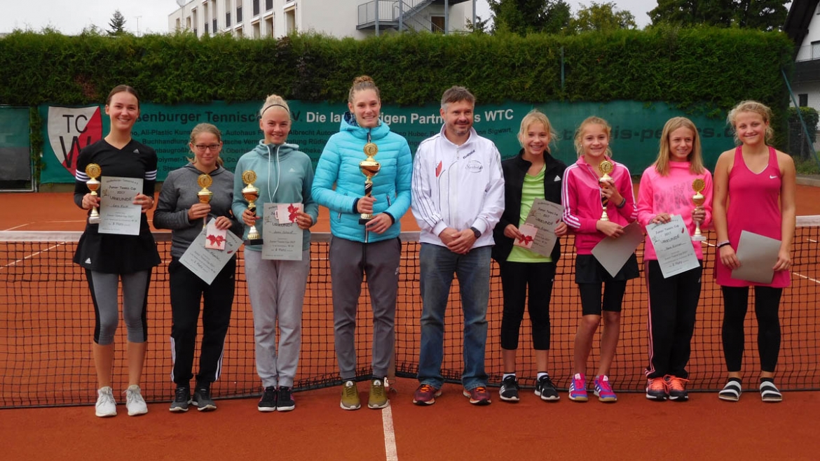 Junior Tennis Cup 2017 – offenes Jugendturnier beim Weißenburger Tennisclub
